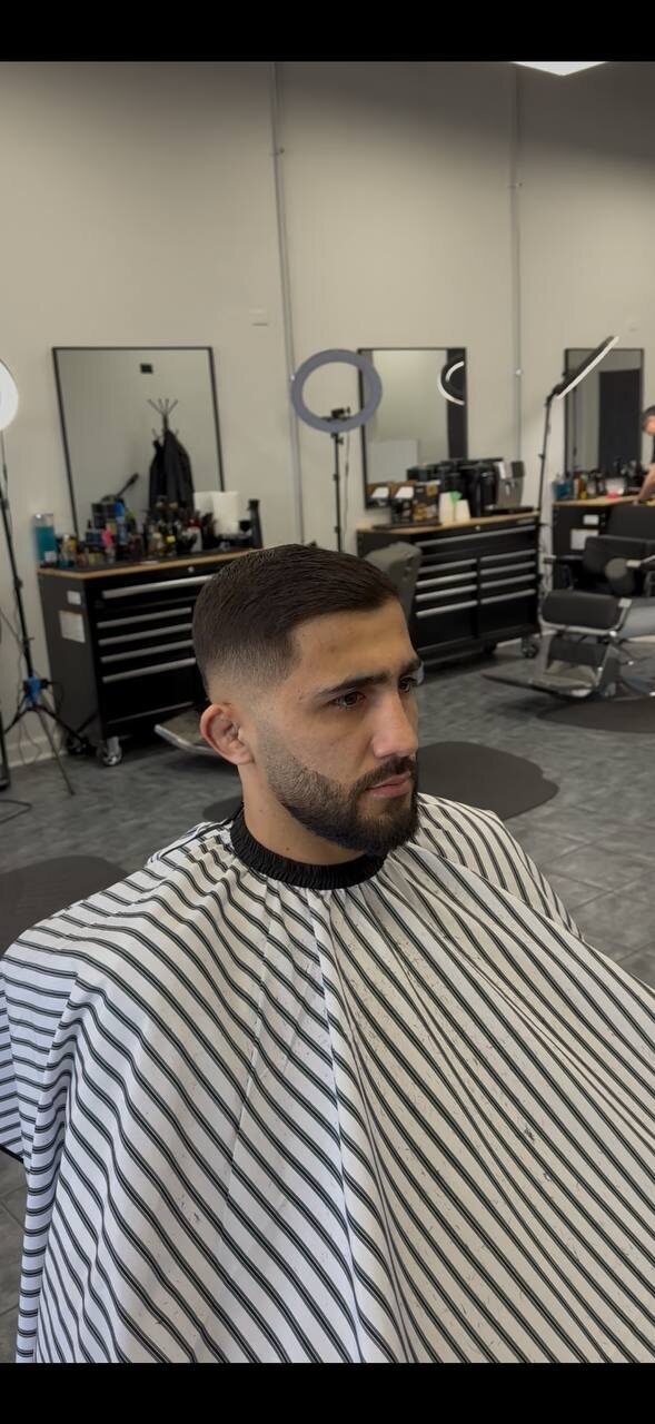 Fresh fade and beard detail